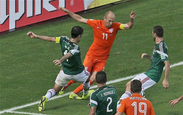 Arjen Robben dive